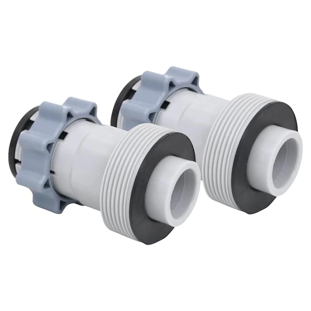 Adaptateurs de tuyau de piscine 38 mm type B lot de 2 – vue principale