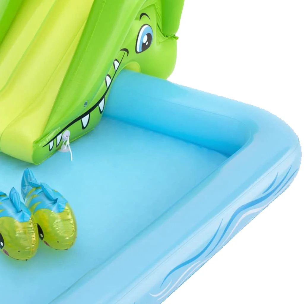 Aire de jeux aquatique gonflable 239 x 206 cm avec toboggan – vue des accessoires