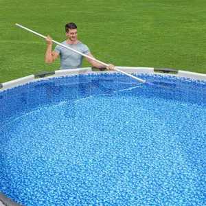 Aspirateur de piscine rechargeable USB manche 264 cm – vue principale