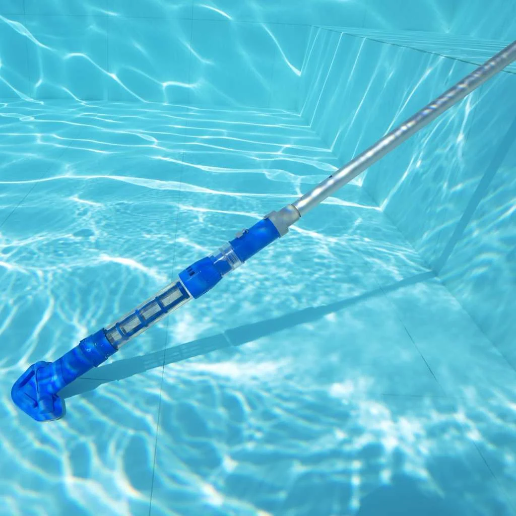 Aspirateur de piscine rechargeable USB manche 264 cm – vue de détail