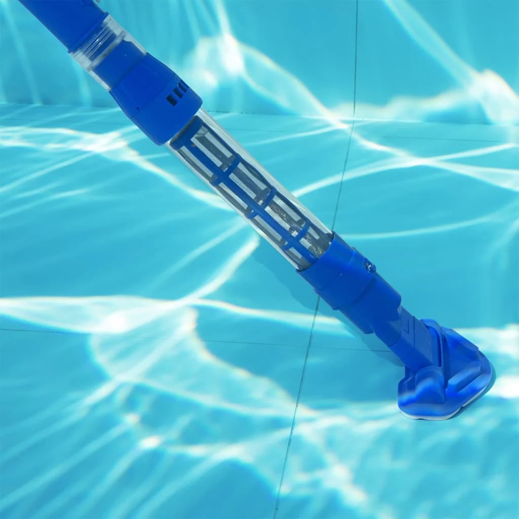 Aspirateur de piscine rechargeable USB manche 264 cm – vue de côté