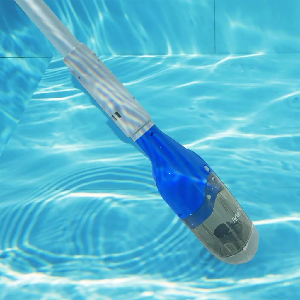 Aspirateur de piscine sans fil à piles manche 70 à 150 cm – vue de détail