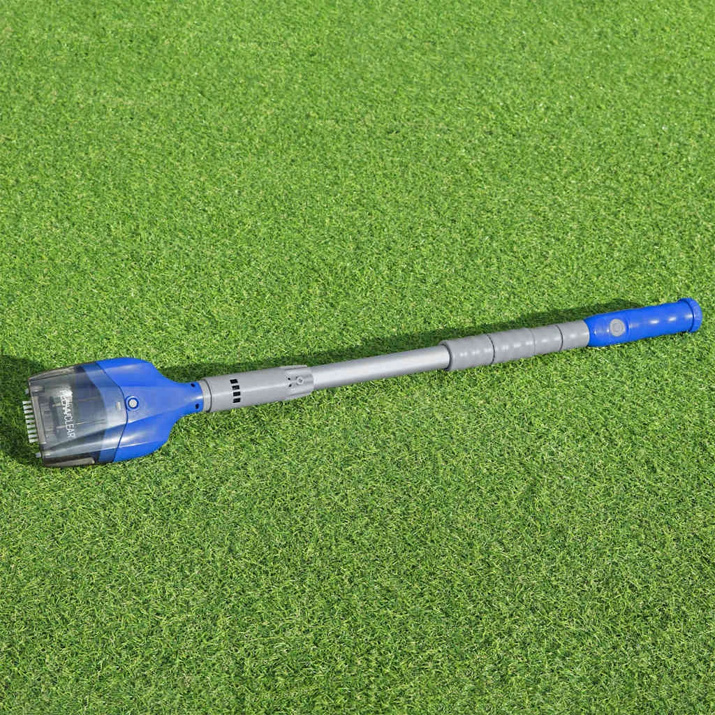 Aspirateur de piscine sans fil à piles manche 70 à 150 cm – vue de côté
