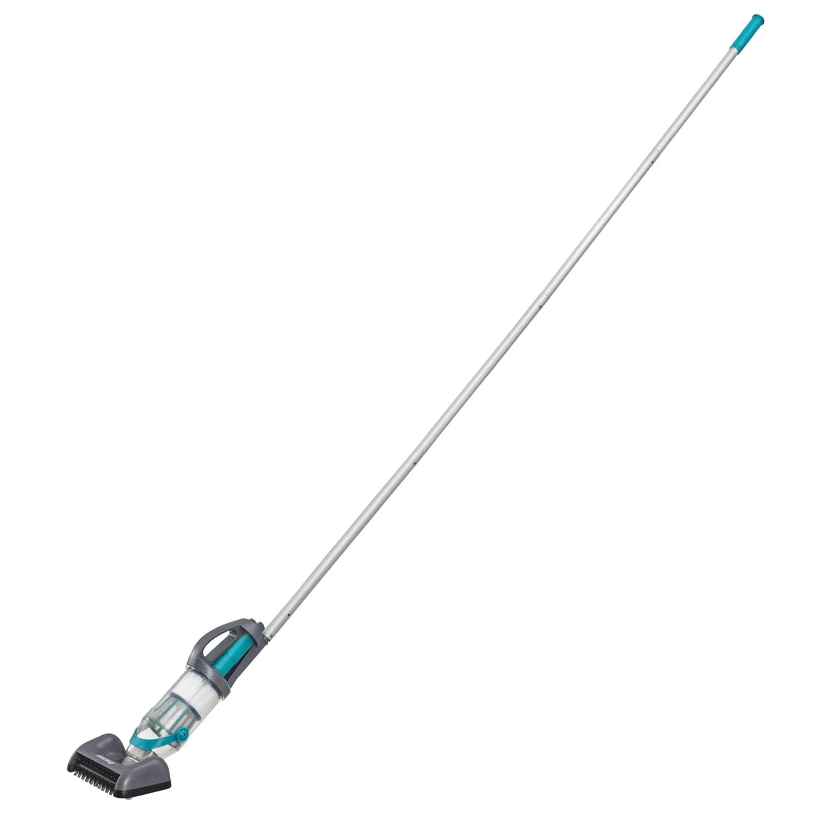 Aspirateur de piscine sans fil rechargeable à LED perche 610 cm – vue de dos