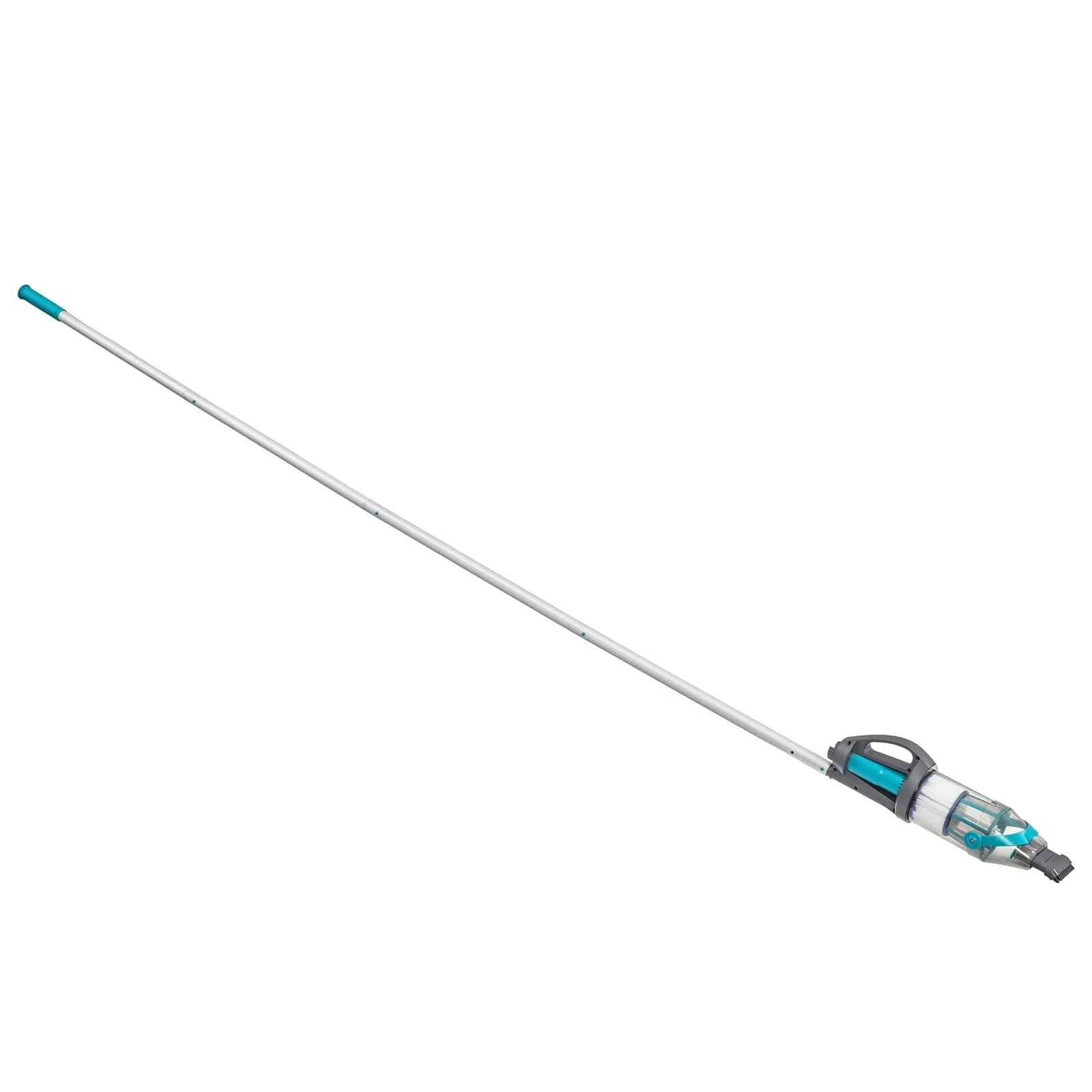 Aspirateur de piscine sans fil rechargeable à LED perche 610 cm – vue de détail
