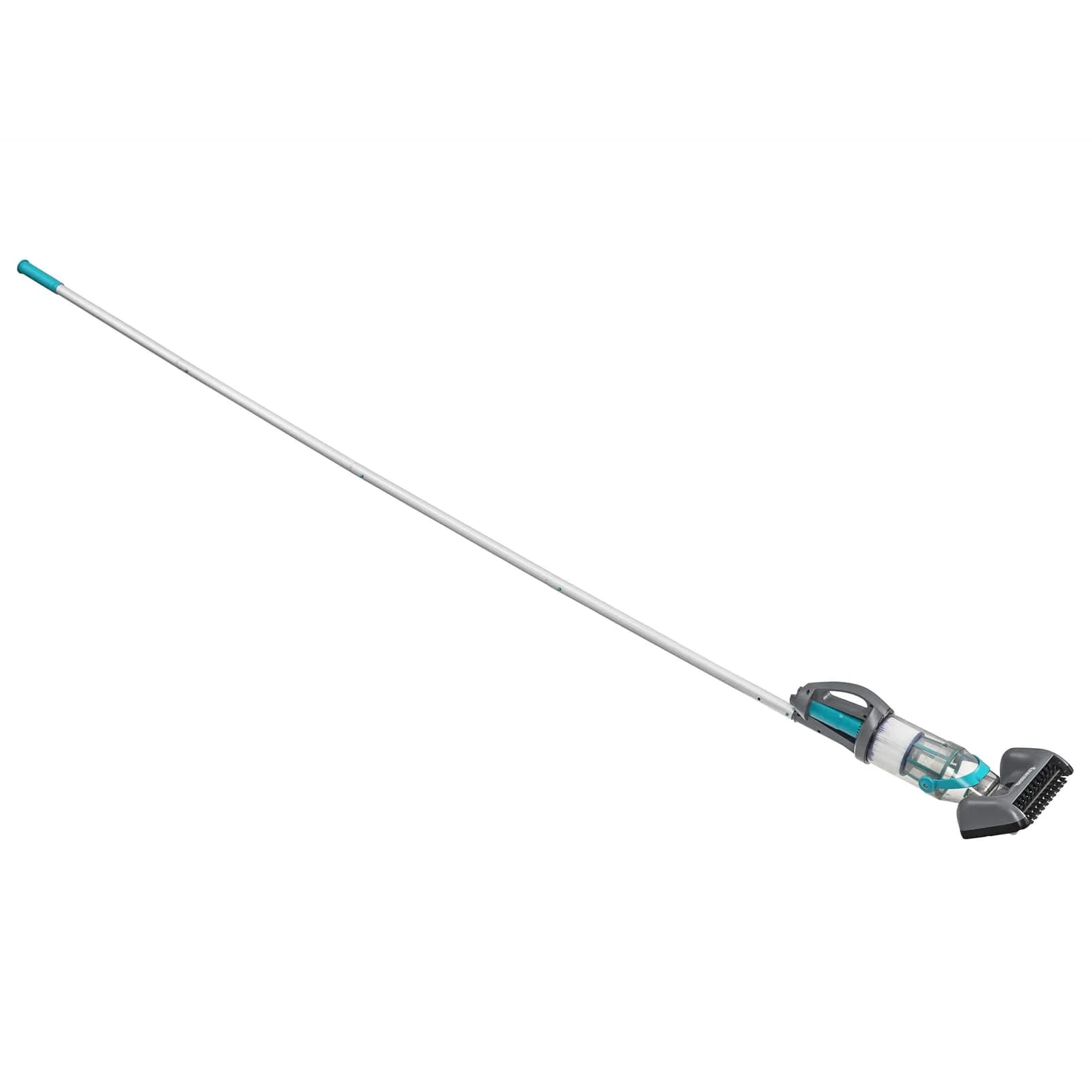 Aspirateur de piscine sans fil rechargeable à LED perche 610 cm – vue de côté