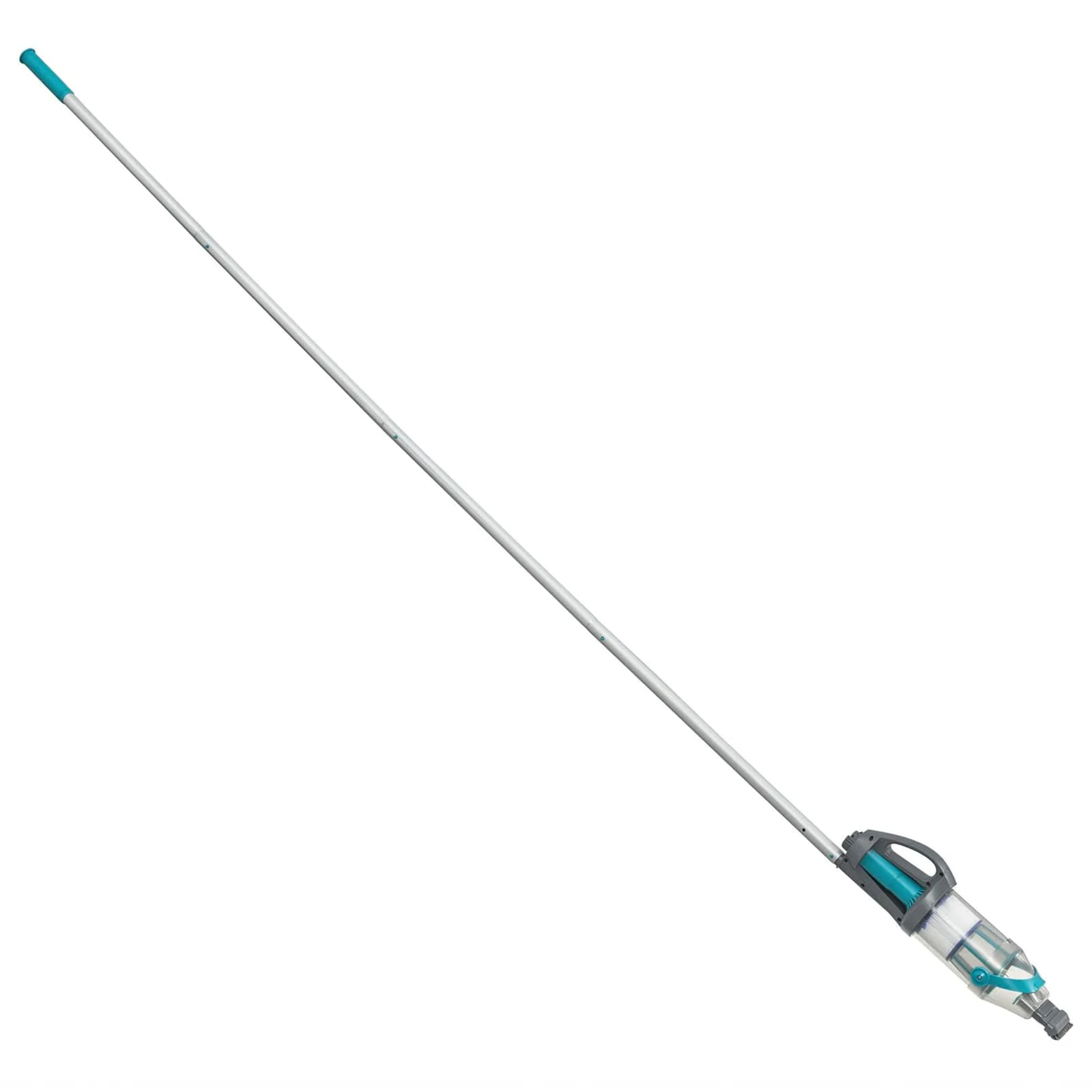 Aspirateur de piscine sans fil rechargeable à LED perche 610 cm – vue en situation