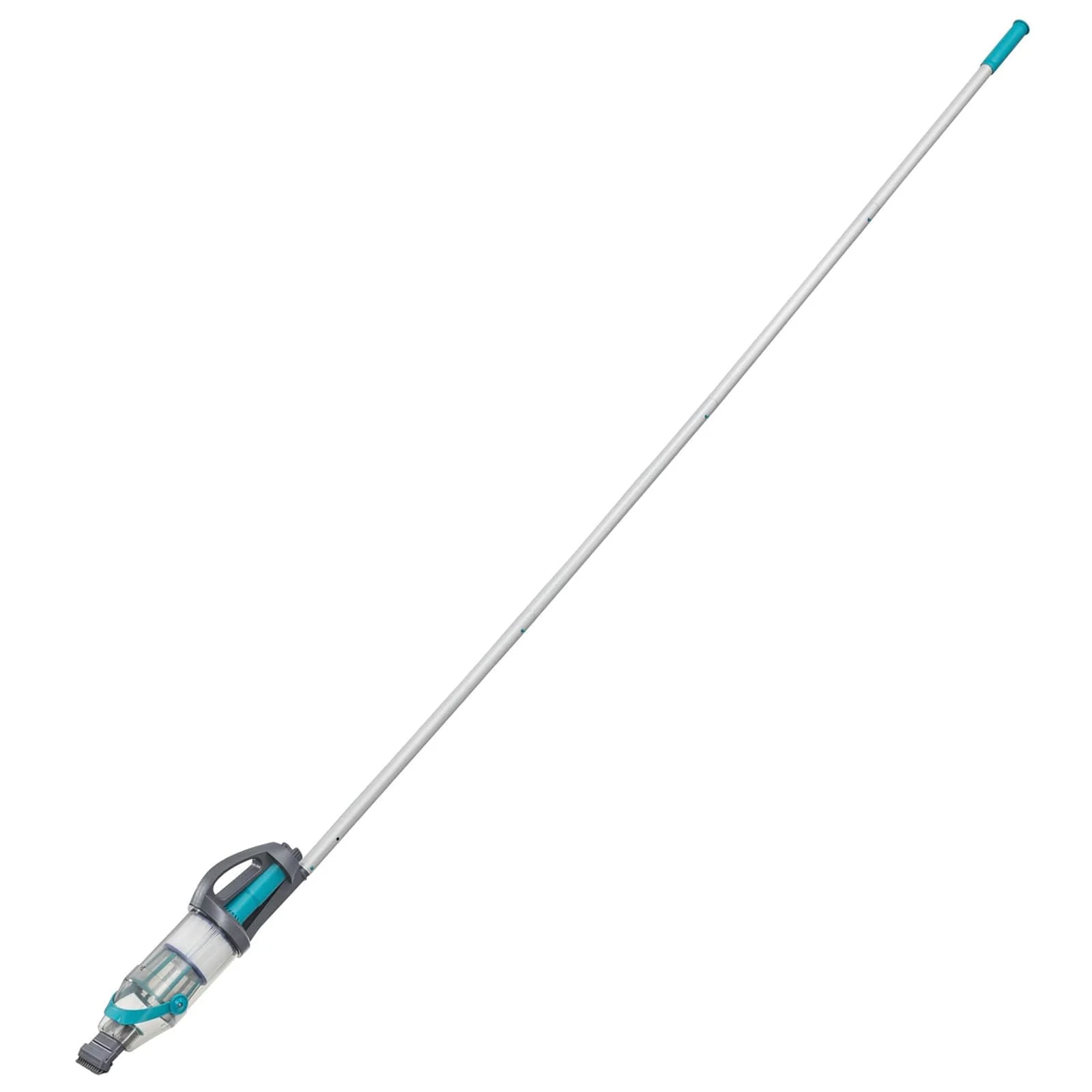 Aspirateur de piscine sans fil rechargeable à LED perche 610 cm – vue des dimensions