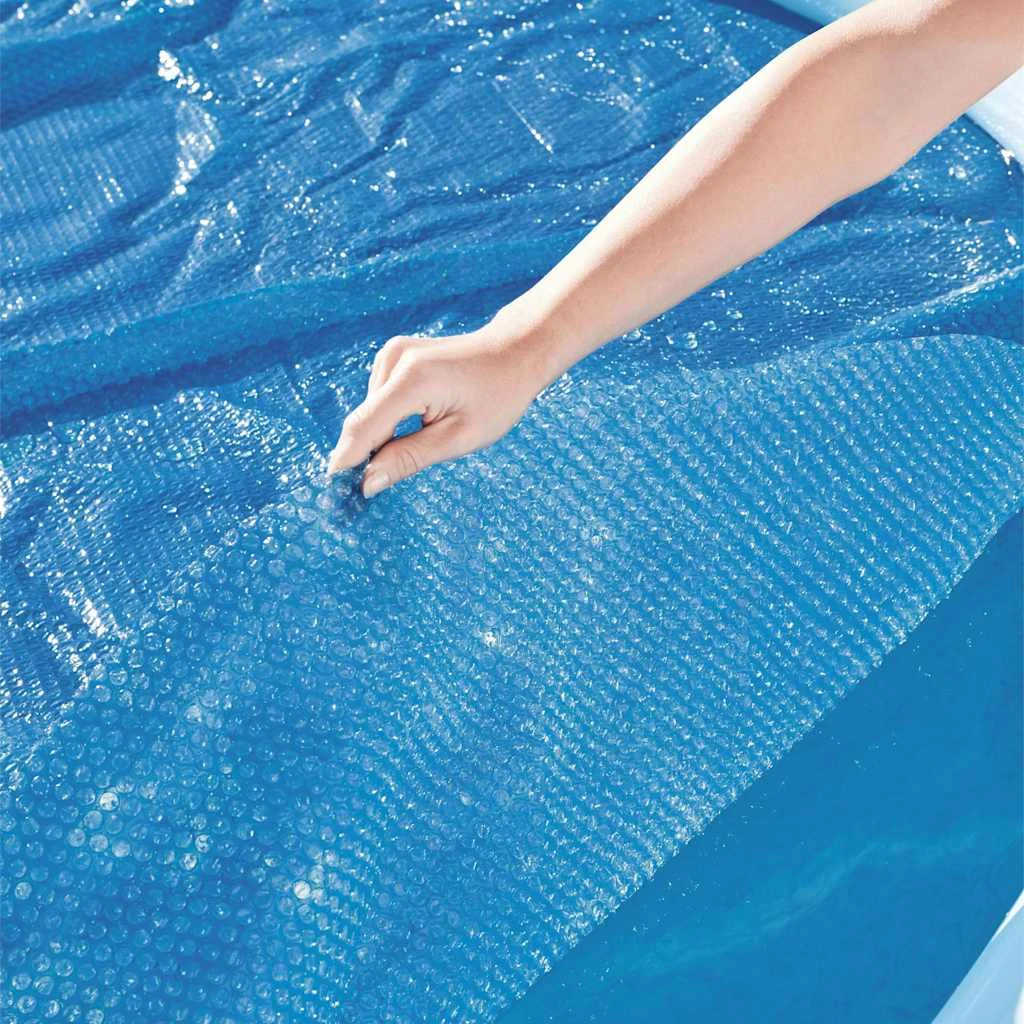 Bâche à bulles solaire ronde Ø 527 cm pour piscine de 549 cm – vue rapprochée