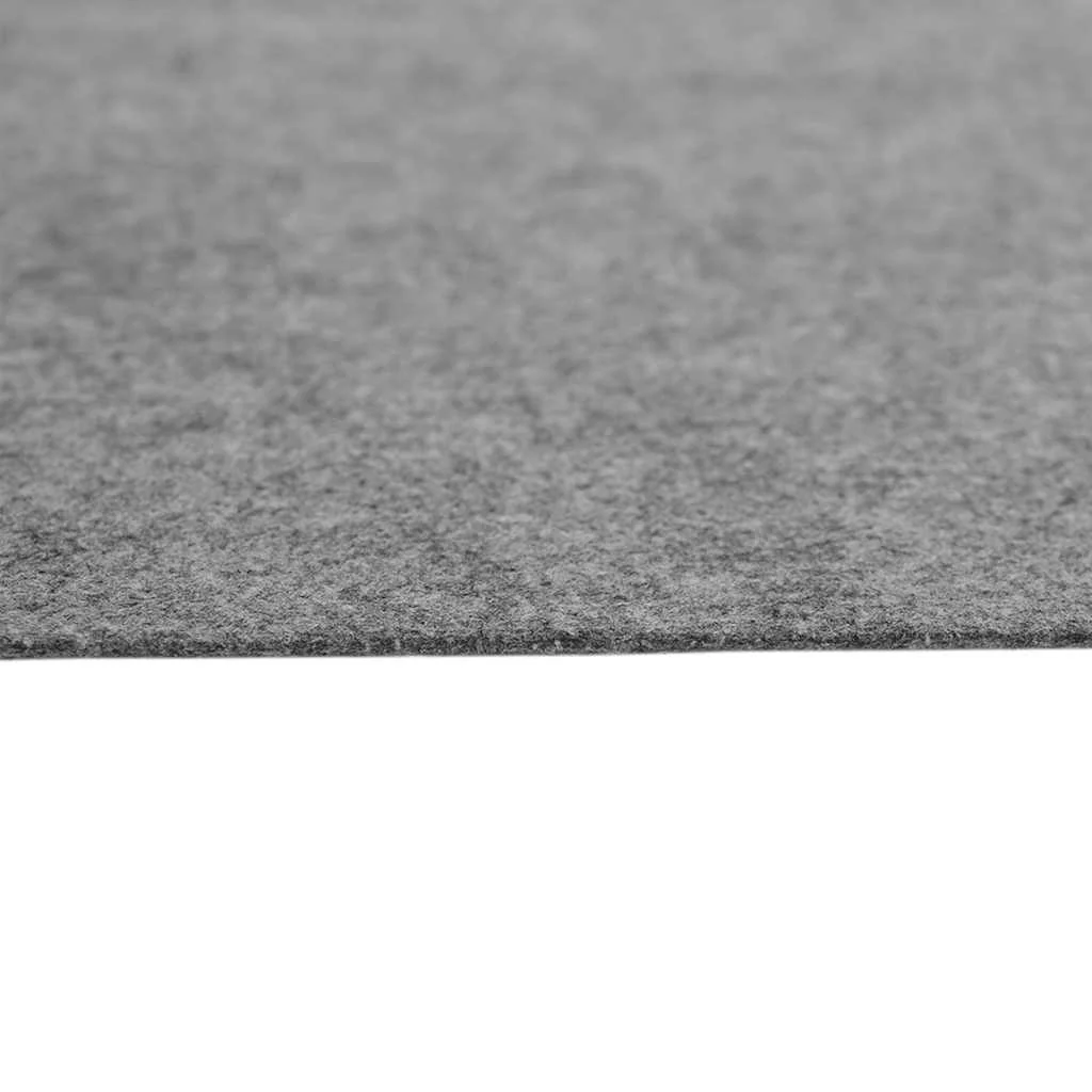 Bâche d’hivernage rectangulaire géotextile gris clair ou noire – vue de dessus