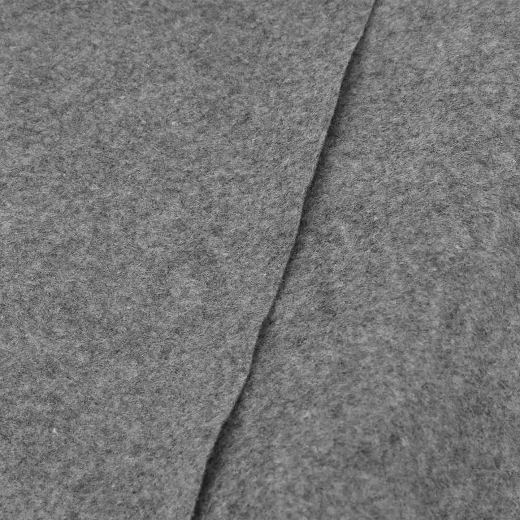 Bâche d’hivernage ronde géotextile gris clair ou noire – vue en situation
