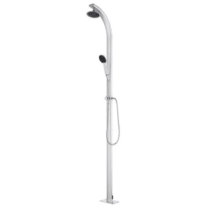 Colonne de douche de jardin 215 cm aluminium avec douchette – vue principale