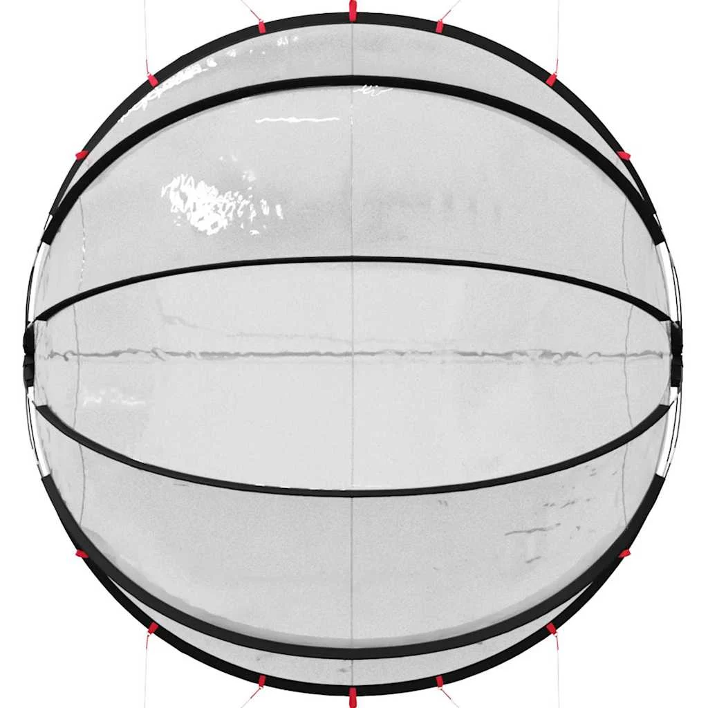 Dôme de piscine carré 405 x 405 cm transparent – vue complémentaire