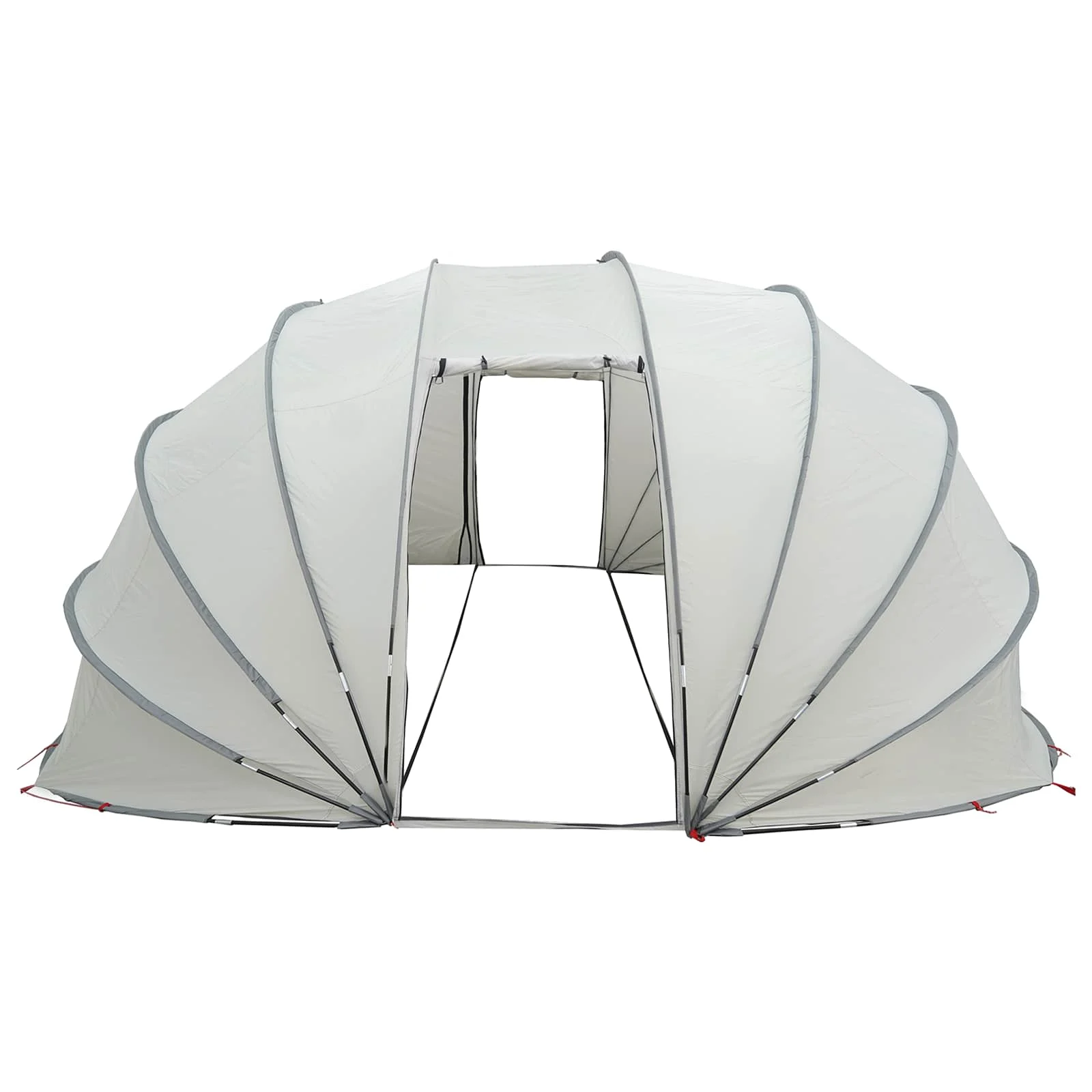 Dôme de tente de piscine 538 x 440 cm en polyester – vue en situation