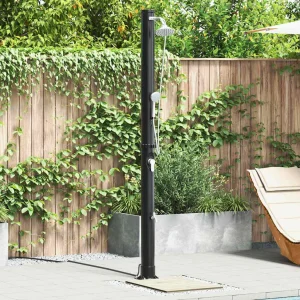 Douche solaire 20 L noire 217 cm pommeau 7 cm au choix – vue principale