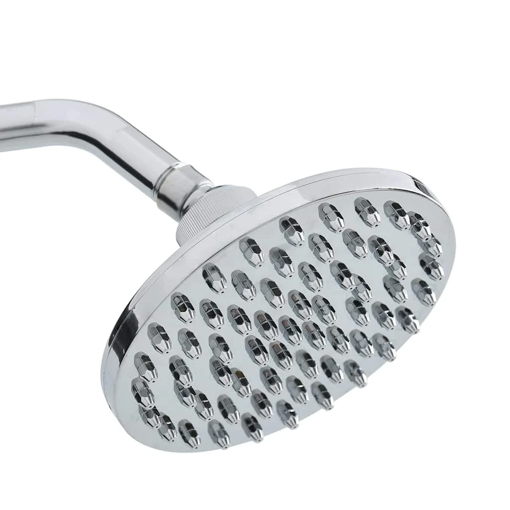 Douche solaire 20 L noire 220 cm aluminium – vue en situation