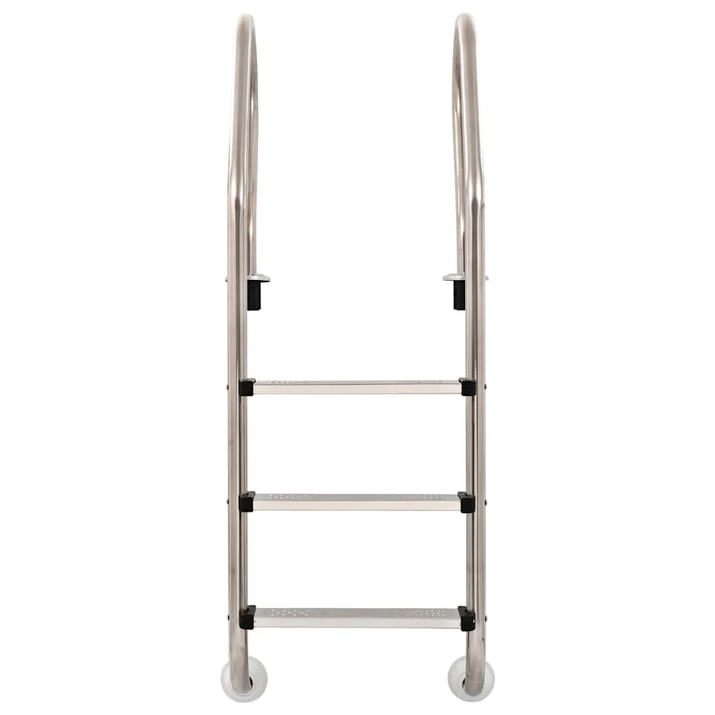Échelle de piscine enterrée inox 304 3 marches 120 cm à sceller – vue d'ensemble
