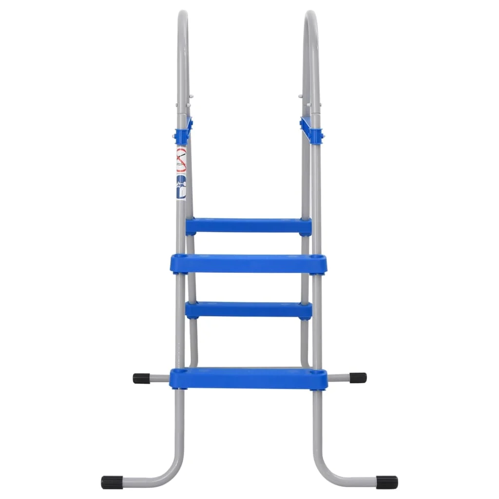 Échelle de piscine hors sol 84 cm 2 marches – vue d'ensemble