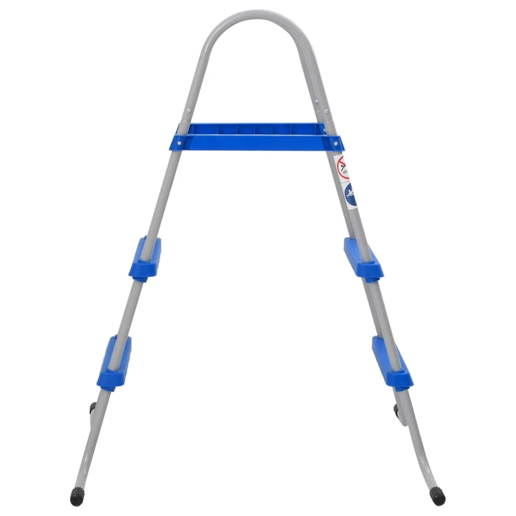 Échelle de piscine hors sol 84 cm 2 marches – vue de détail