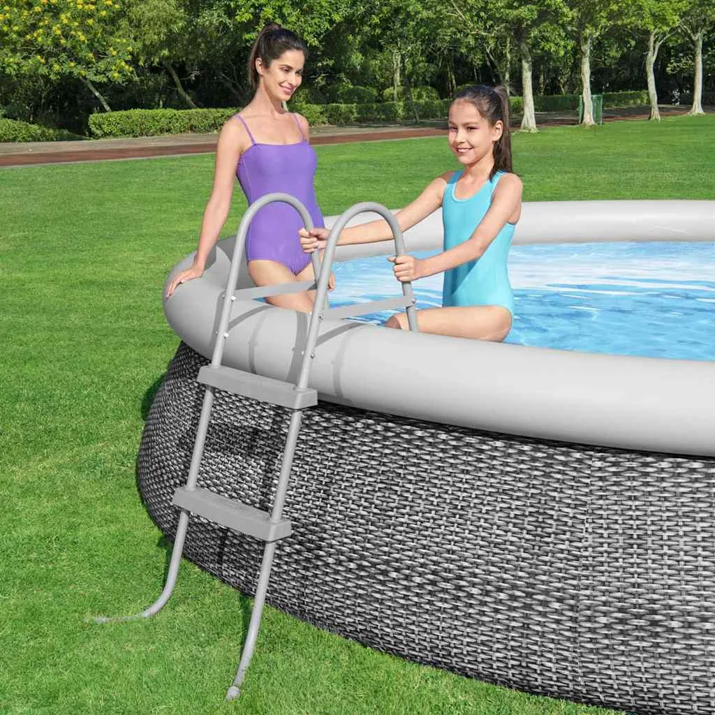 Échelle de piscine hors sol 84 cm 2 x 2 marches – vue principale