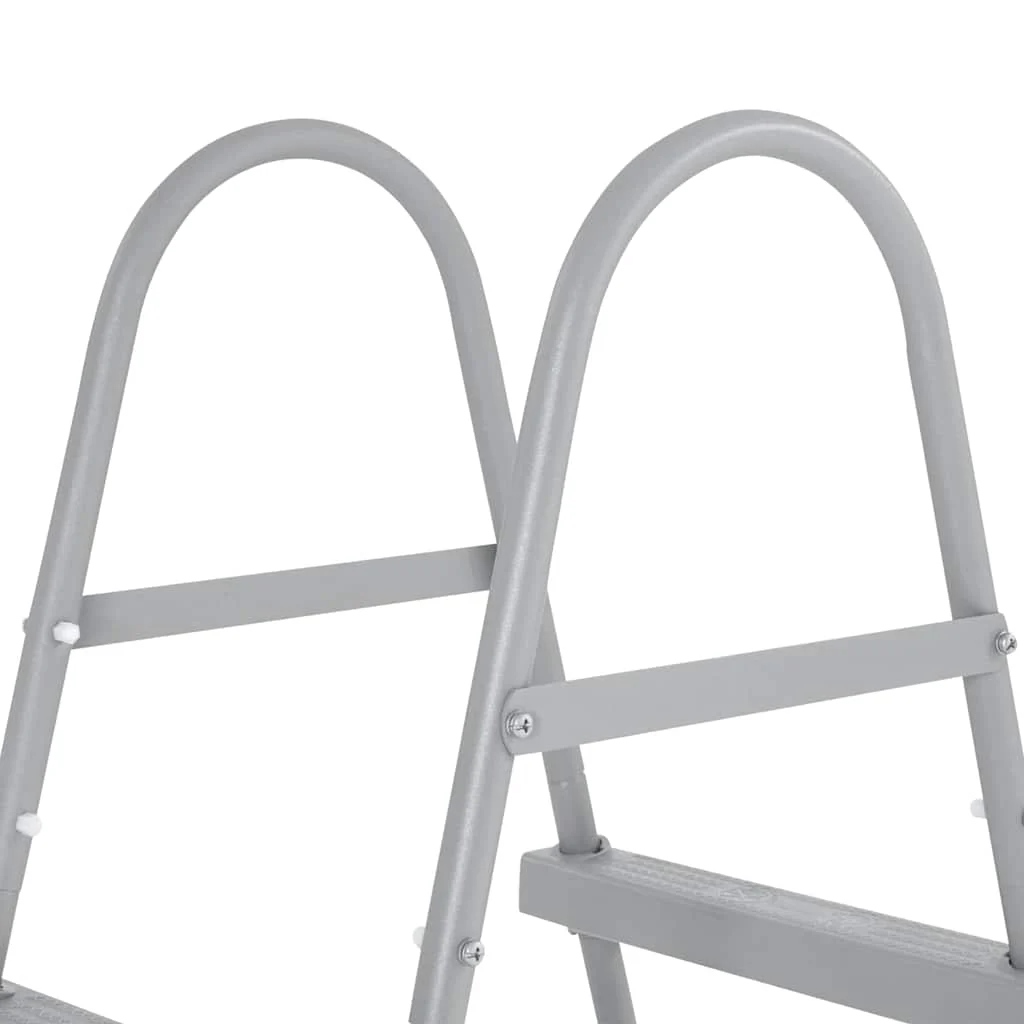 Échelle de piscine hors sol 84 cm 2 x 2 marches – vue en situation
