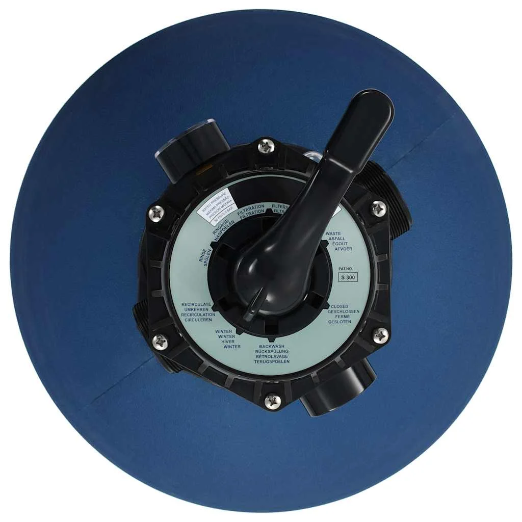 Filtre à sable de piscine 12 m³/h Ø 56 ou 66 cm vanne 6 voies – vue de détail