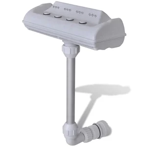 Fontaine de piscine flottante 4 jets et 12 LED – vue principale