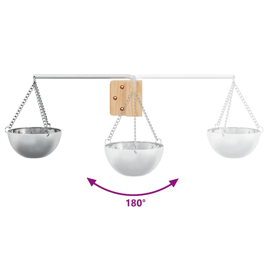Kit accessoires de sauna noir en aluminium et pin – vue des dimensions