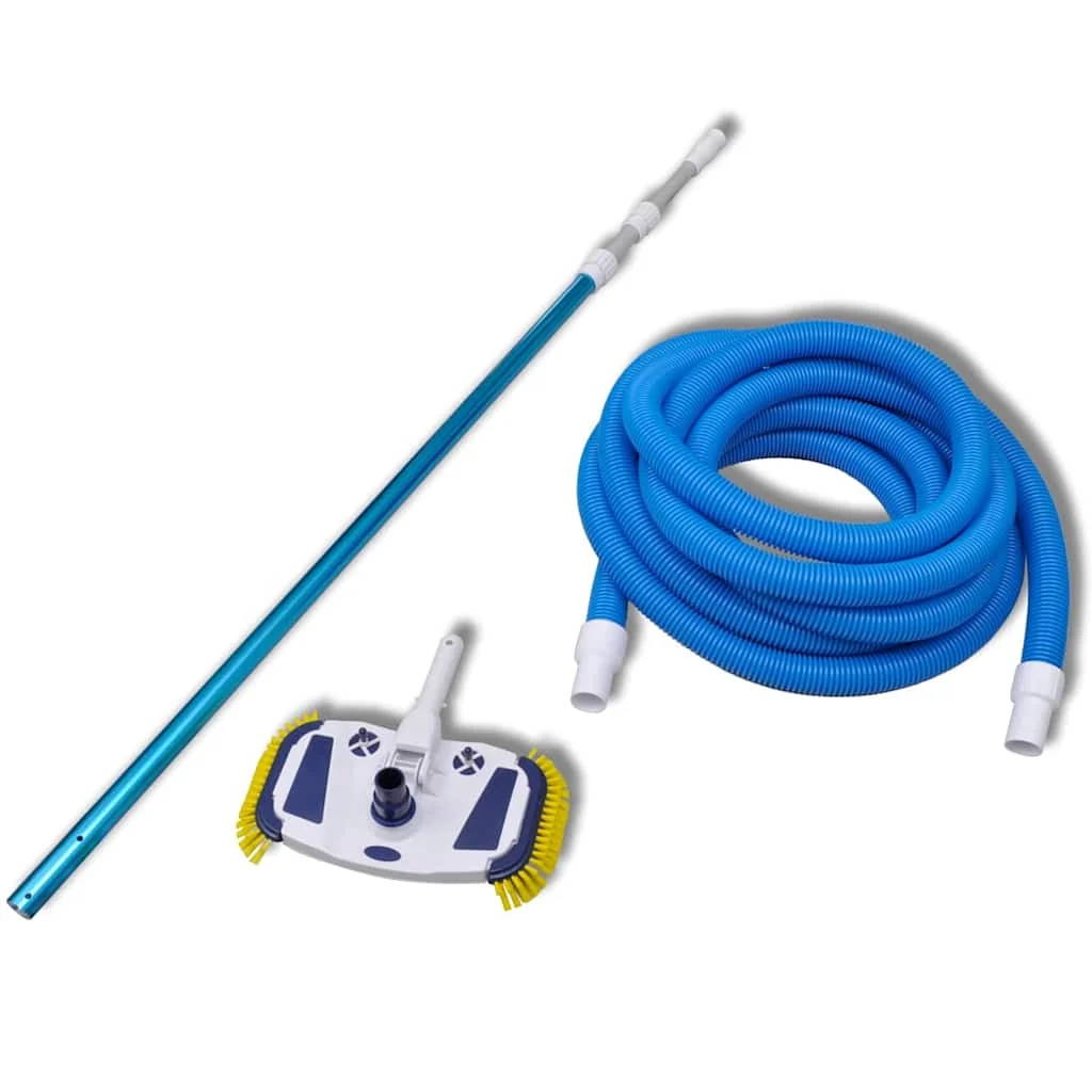 Kit aspirateur de piscine avec manche télescopique 3,6 m et tuyau 10 m – vue d'ensemble