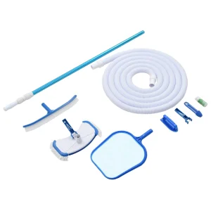 Kit d&rsquo;entretien de piscine 9 pièces tuyau 7,5 m – vue principale