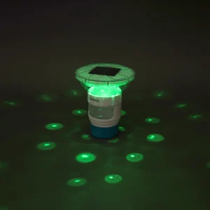 Lampe solaire flottante LED multicolore Ø 7,6 cm – vue principale