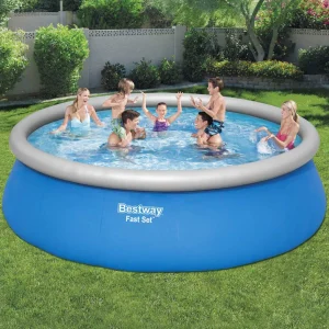 Piscine autoportante ronde 457 x 122 cm avec pompe et échelle – vue principale