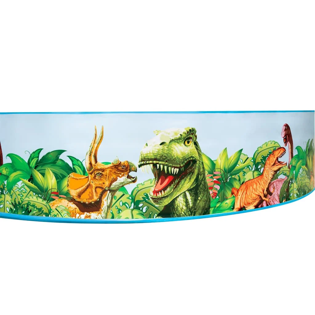 Piscine pour enfant ronde Ø 244 x 46 cm motif dinosaure – vue rapprochée