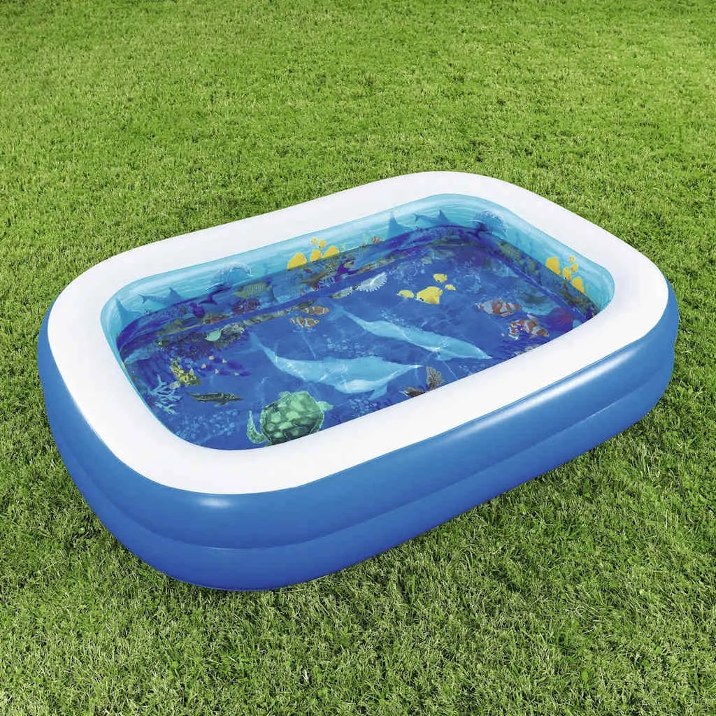 Piscine gonflable pour enfant 262 x 175 cm avec lunettes 3D – vue principale