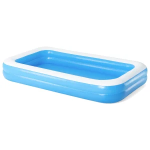 Piscine gonflable rectangulaire 305 x 183 x 46 cm bleue – vue principale