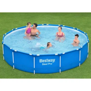 Piscine tubulaire ronde 396 x 84 cm – vue principale
