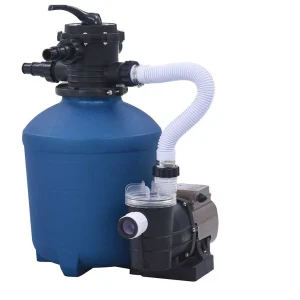 Pompe filtrante à sable 530 W 10 980 L/h avec minuterie – vue principale