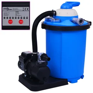 Pompe filtrante à sable 550 W 9,5 m³/h avec minuterie – vue principale