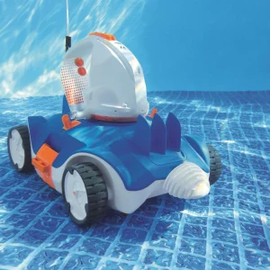 Robot de piscine sans fil rechargeable 90 min jusqu’à 45 m² – vue principale