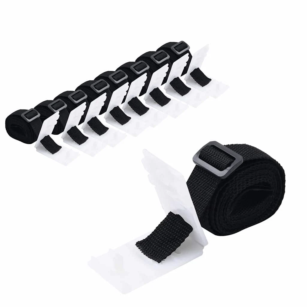 Sangles de fixation pour enrouleur de bâche lot de 8 de 1,8 m – vue principale