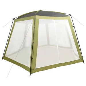 Tente de piscine en tissu 500 à 660 cm avec parois en maille – vue principale
