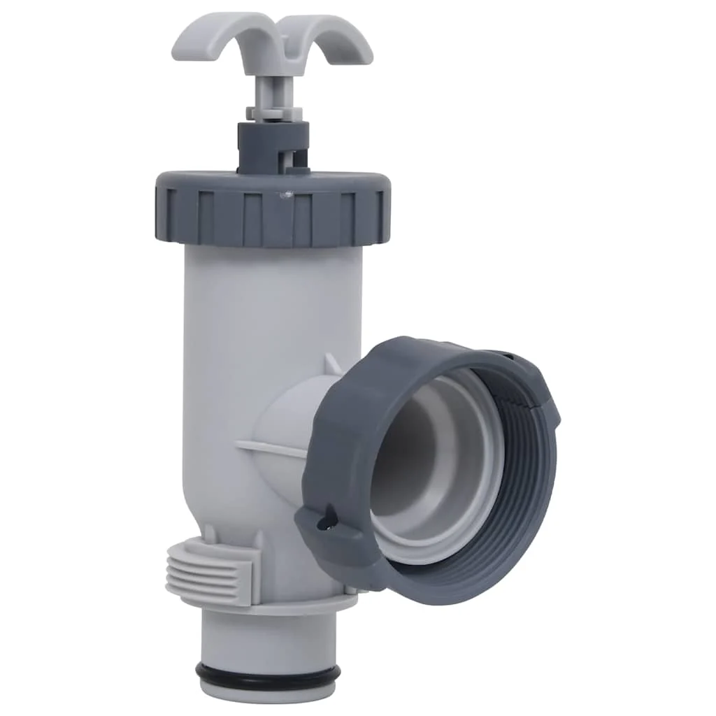 Vannes à piston de piscine hors sol 38 mm lot de 2 – vue d'ensemble