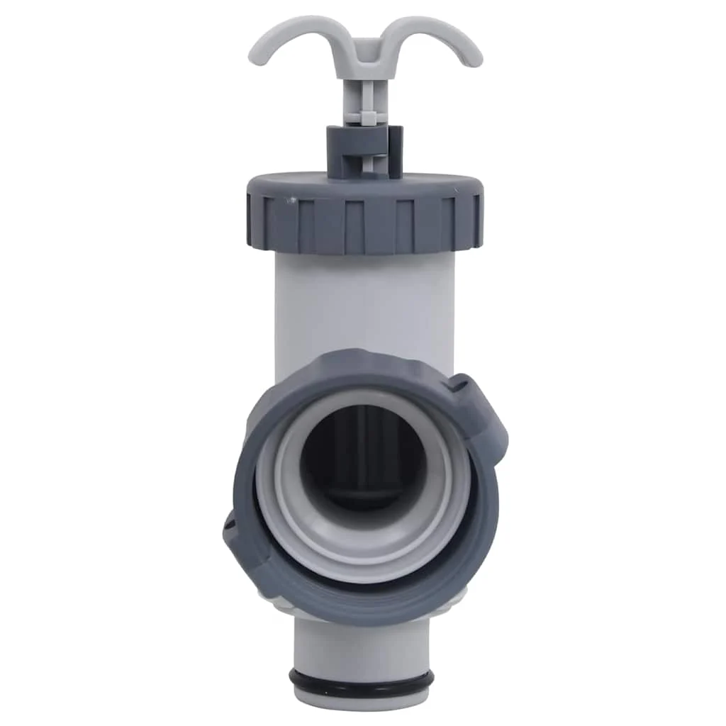Vannes à piston de piscine hors sol 38 mm lot de 2 – vue de détail