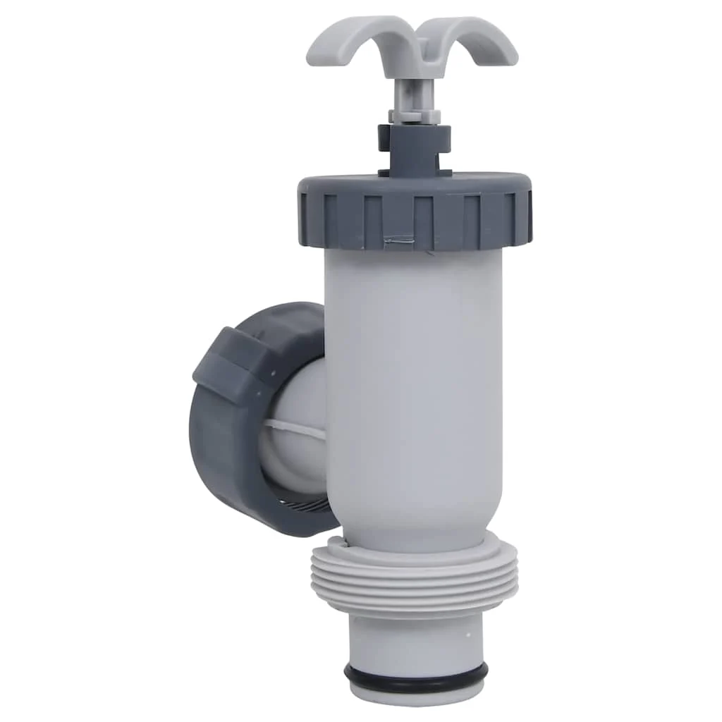 Vannes à piston de piscine hors sol 38 mm lot de 2 – vue en situation